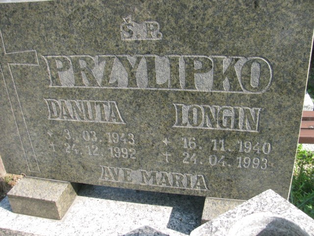 Danuta Przylipko 1943 Legnica - Grobonet - Wyszukiwarka osób pochowanych