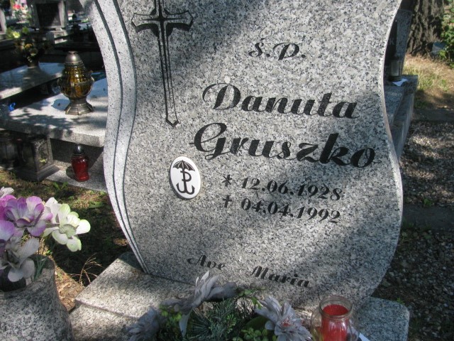 Danuta Gruszko 1928 Legnica - Grobonet - Wyszukiwarka osób pochowanych