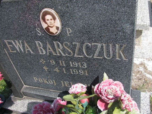 Ewa Barszczuk 1913 Legnica - Grobonet - Wyszukiwarka osób pochowanych