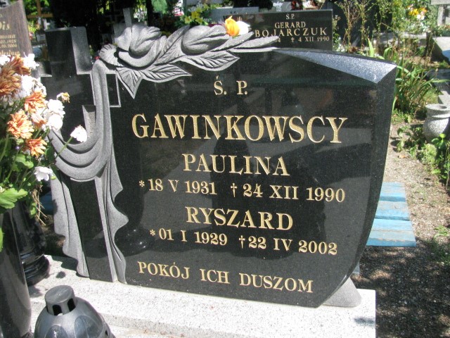 Paulina Gawinkowska 1931 Legnica - Grobonet - Wyszukiwarka osób pochowanych