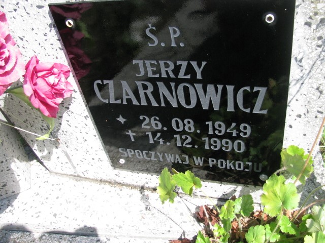 Jerzy Czarnowicz 1949 Legnica - Grobonet - Wyszukiwarka osób pochowanych