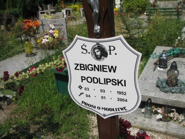 Zbigniew Aleksander Podlipski 1952 Legnica - Grobonet - Wyszukiwarka osób pochowanych