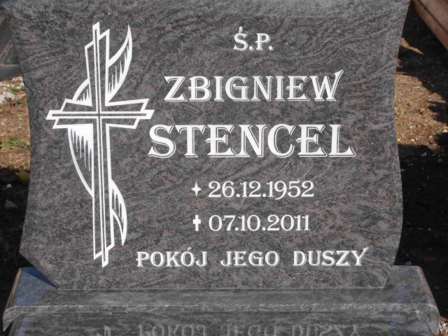 Zbigniew Stencel 1952 Legnica - Grobonet - Wyszukiwarka osób pochowanych