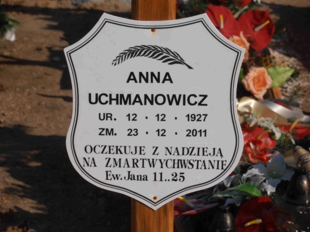 Marian Uchmanowicz 1925 Legnica - Grobonet - Wyszukiwarka osób pochowanych