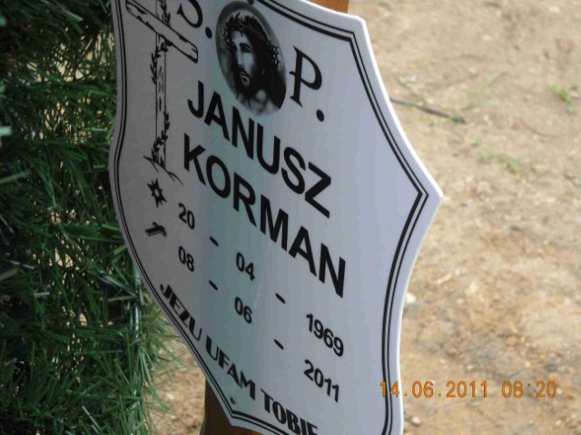 Janusz Korman 1969 Legnica - Grobonet - Wyszukiwarka osób pochowanych