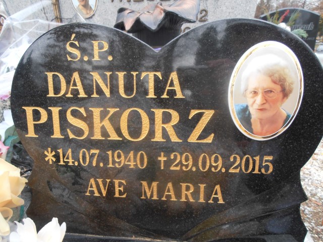 Danuta Piskorz 1940 Legnica - Grobonet - Wyszukiwarka osób pochowanych