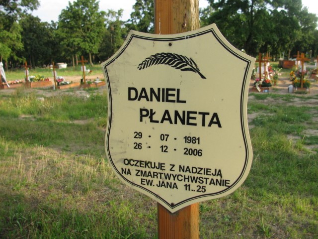 Daniel Płaneta 1981 Legnica - Grobonet - Wyszukiwarka osób pochowanych
