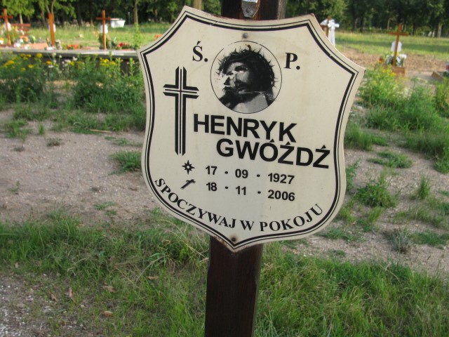 Henryk Gwóźdź 1927 Legnica - Grobonet - Wyszukiwarka osób pochowanych