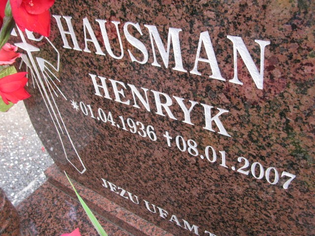 Henryk Hausman 1936 Legnica - Grobonet - Wyszukiwarka osób pochowanych