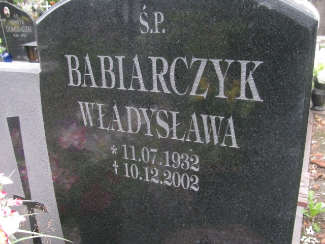 Renata Babiarczyk 1955 Legnica - Grobonet - Wyszukiwarka osób pochowanych