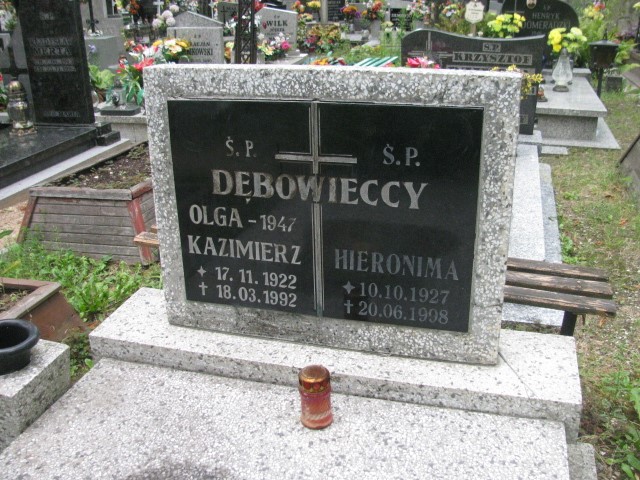 Olga Dębowiecka Legnica - Grobonet - Wyszukiwarka osób pochowanych