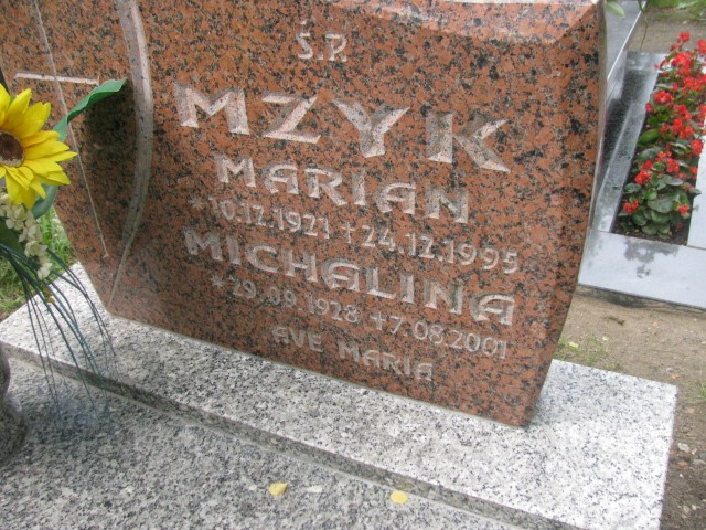 Marian Mzyk 1921 Legnica - Grobonet - Wyszukiwarka osób pochowanych