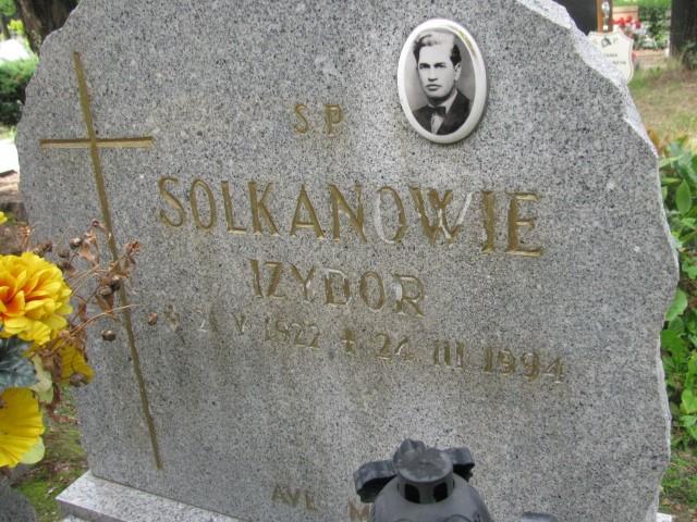 Izydor Solkan 1922 Legnica - Grobonet - Wyszukiwarka osób pochowanych
