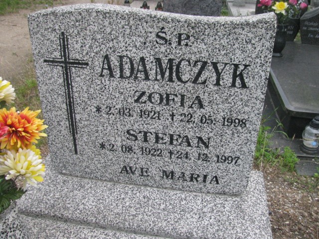 Stefan Adamczyk 1922 Legnica - Grobonet - Wyszukiwarka osób pochowanych