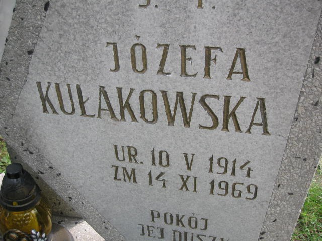 Emilia Kułakowska 1950 Legnica - Grobonet - Wyszukiwarka osób pochowanych
