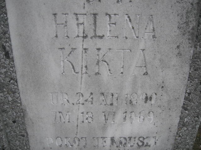 Helena Kikta 1890 Legnica - Grobonet - Wyszukiwarka osób pochowanych