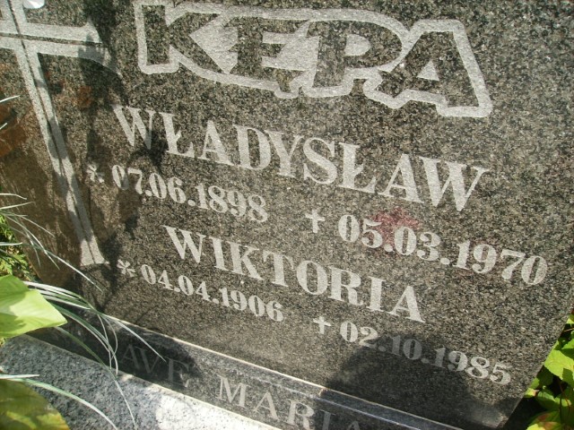 Wiktoria Kępa 1906 Legnica - Grobonet - Wyszukiwarka osób pochowanych