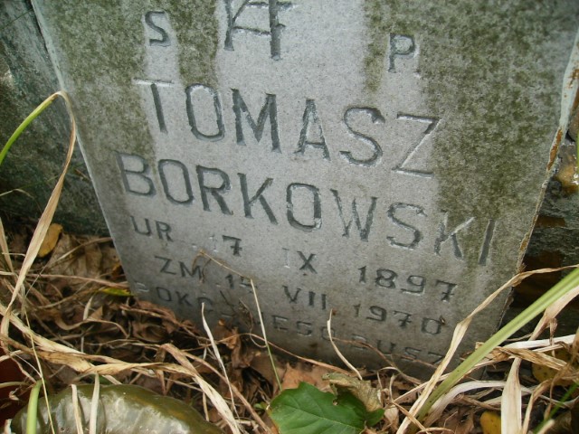 Tomasz Borkowski 1897 Legnica - Grobonet - Wyszukiwarka osób pochowanych