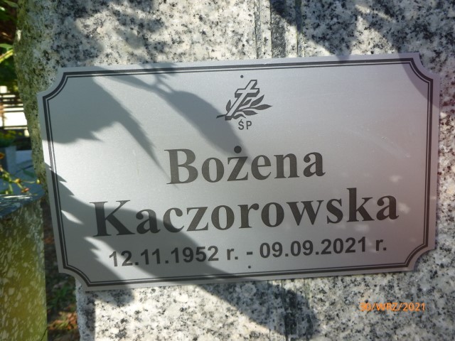 Grób Bronisław Kaczorowski