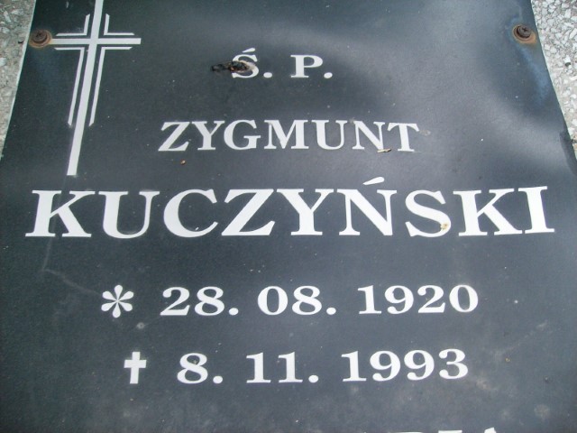Zygmunt Kuczyński 1920 Legnica - Grobonet - Wyszukiwarka osób pochowanych