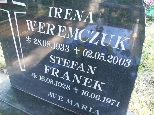 Stefan Franek 1928 Legnica - Grobonet - Wyszukiwarka osób pochowanych
