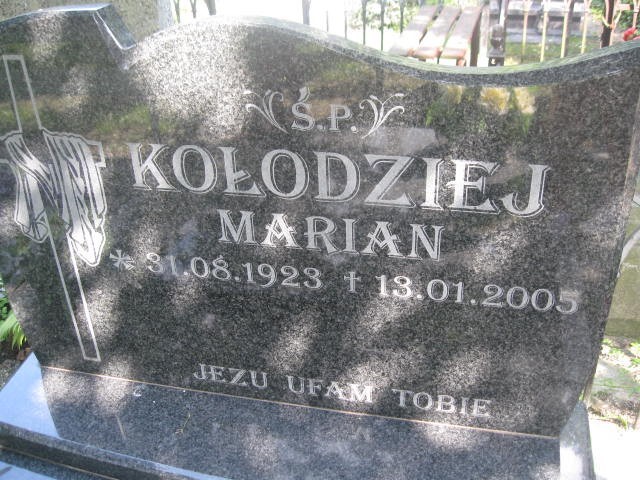 Marianna Kołodziej 1890 Legnica - Grobonet - Wyszukiwarka osób pochowanych