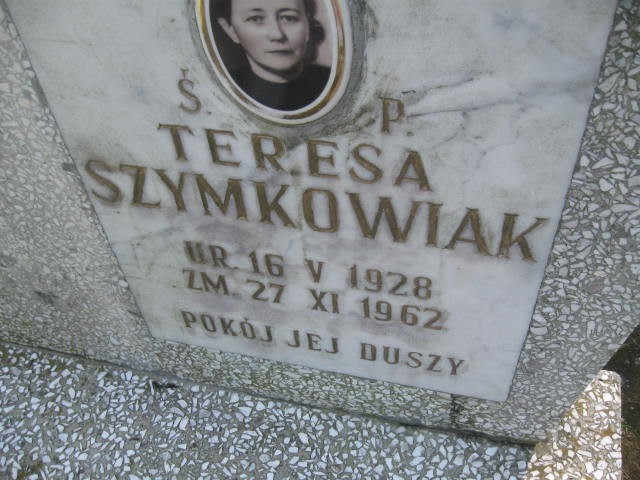Teresa Szymkowiak 1928 Legnica - Grobonet - Wyszukiwarka osób pochowanych