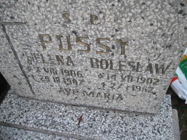 Bolesław Pussy 1902 Legnica - Grobonet - Wyszukiwarka osób pochowanych