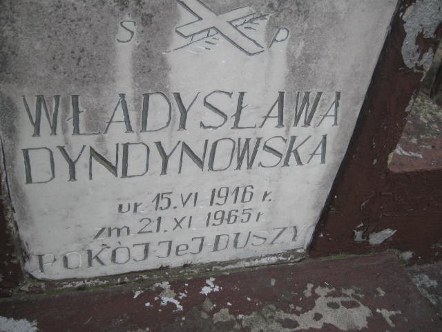 Władysława Dyndynowska 1916 Legnica - Grobonet - Wyszukiwarka osób pochowanych