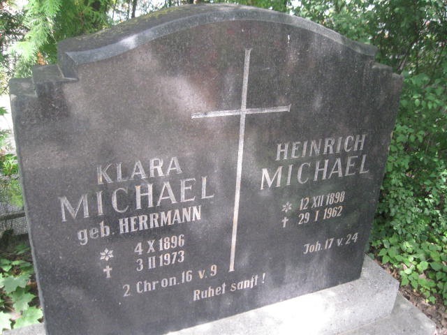 Henryk Michael 1898 Legnica - Grobonet - Wyszukiwarka osób pochowanych