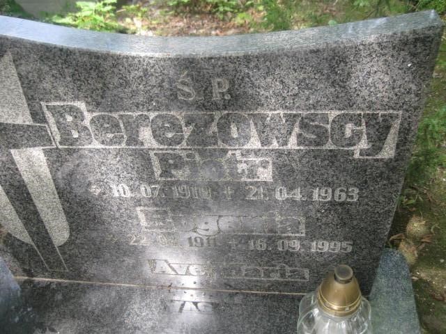 Piotr Berezowski 1919 Legnica - Grobonet - Wyszukiwarka osób pochowanych