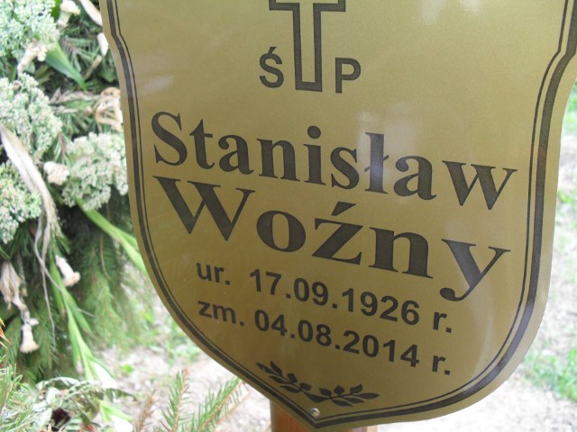 Stanisław Woźny 1926 Legnica - Grobonet - Wyszukiwarka osób pochowanych