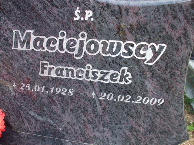 Krystyna Maciejowska 1939 Legnica - Grobonet - Wyszukiwarka osób pochowanych