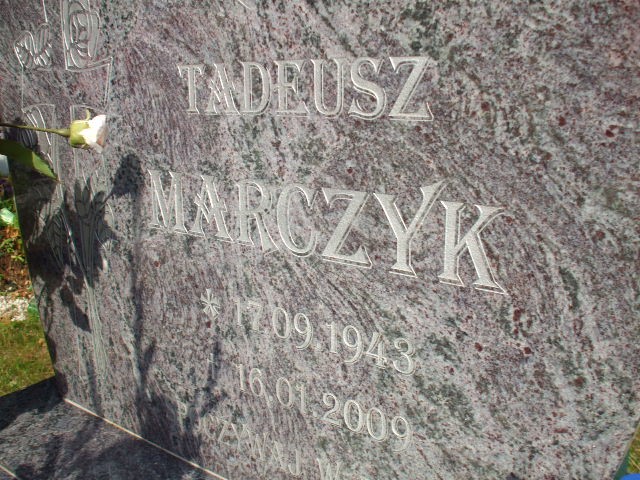 Tadeusz Marczyk 1943 Legnica - Grobonet - Wyszukiwarka osób pochowanych