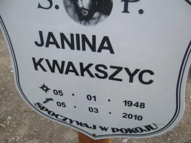 Czesław Kwakszyc 1942 Legnica - Grobonet - Wyszukiwarka osób pochowanych