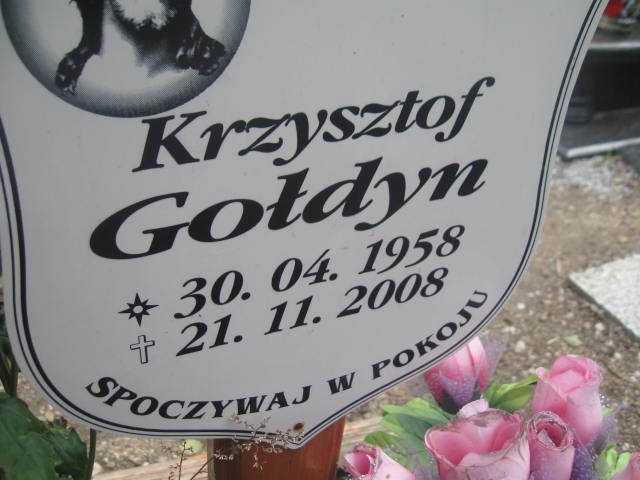 Krzysztof Gołdyn 1958 Legnica - Grobonet - Wyszukiwarka osób pochowanych