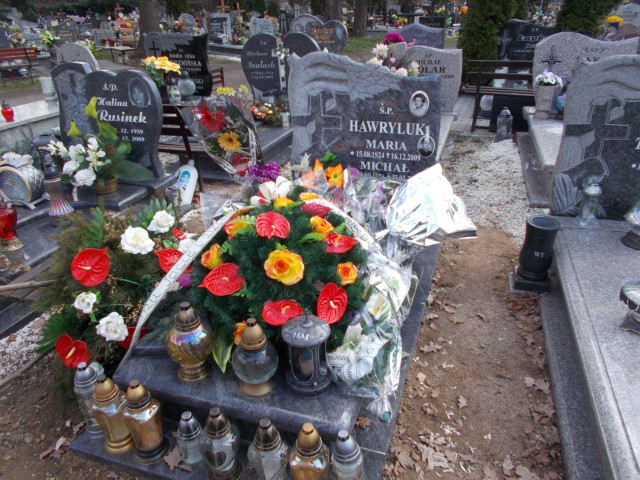 Grób Maria Hawryluk