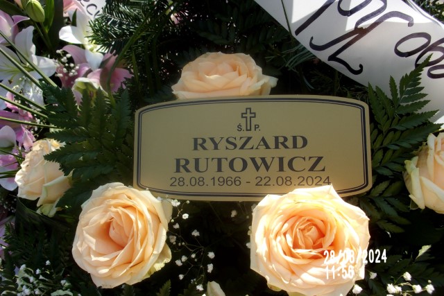 Grób Ryszard Rutowicz