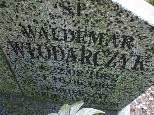 Waldemar Włodarczyk 1962 Legnica - Grobonet - Wyszukiwarka osób pochowanych