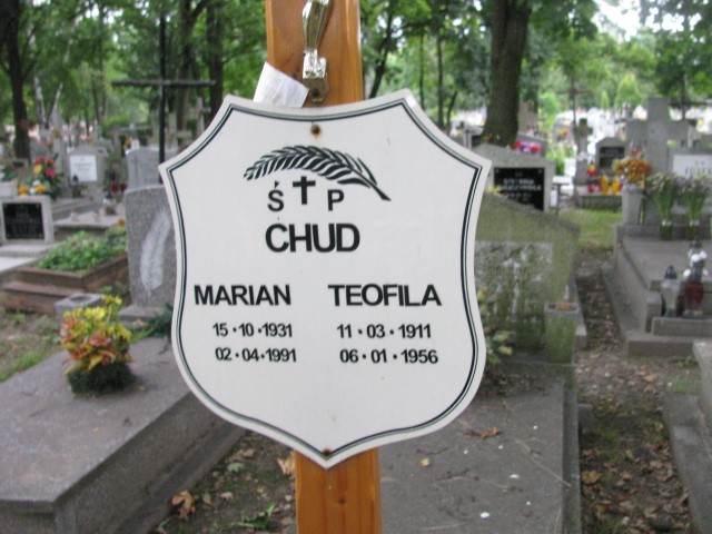 Teofila Chud 1911 Legnica - Grobonet - Wyszukiwarka osób pochowanych