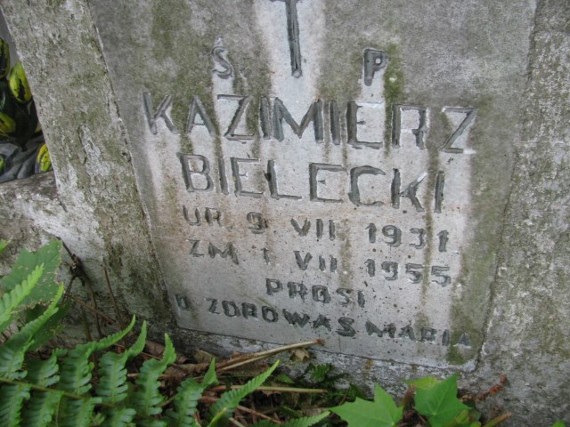 Kazimierz Bielecki 1931 Legnica - Grobonet - Wyszukiwarka osób pochowanych