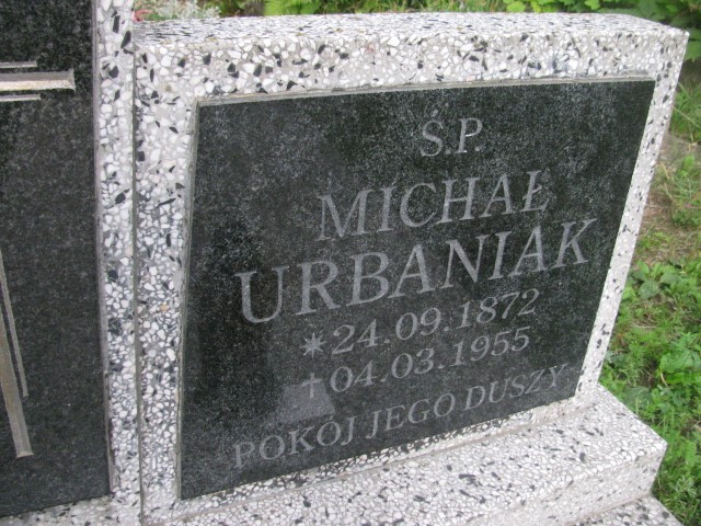 Michał Urbaniak 1872 Legnica - Grobonet - Wyszukiwarka osób pochowanych