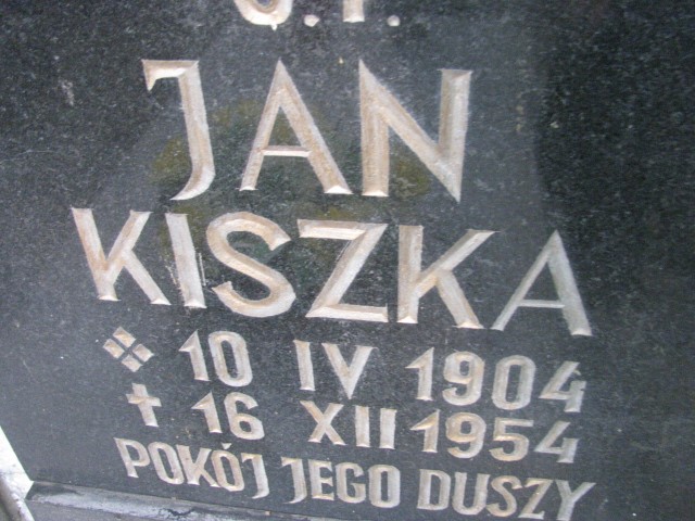 Jan Kiszka 1904 Legnica - Grobonet - Wyszukiwarka osób pochowanych