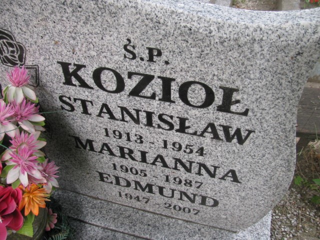 Stanisław Kozioł 1913 Legnica - Grobonet - Wyszukiwarka osób pochowanych