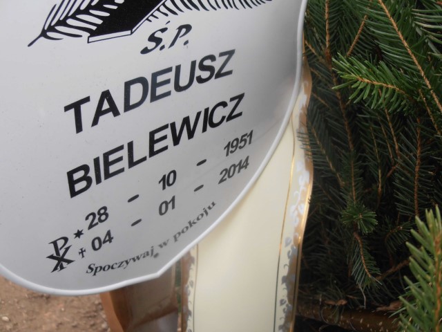 Tadeusz Bielewicz 1951 Legnica - Grobonet - Wyszukiwarka osób pochowanych