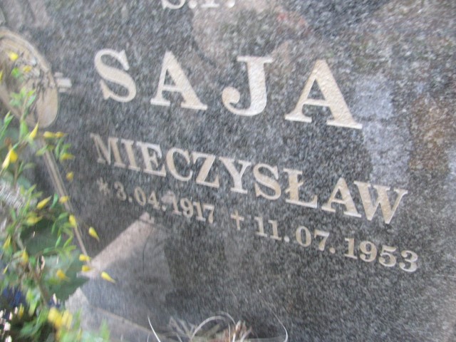 Mieczysław Saja 1917 Legnica - Grobonet - Wyszukiwarka osób pochowanych