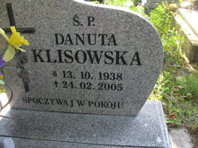 Danuta Klisowska 1938 Legnica - Grobonet - Wyszukiwarka osób pochowanych