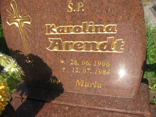 Stefan Arendt 1943 Legnica - Grobonet - Wyszukiwarka osób pochowanych