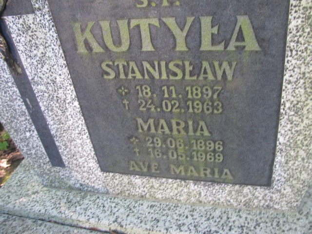 Maria Kutyła 1896 Legnica - Grobonet - Wyszukiwarka osób pochowanych