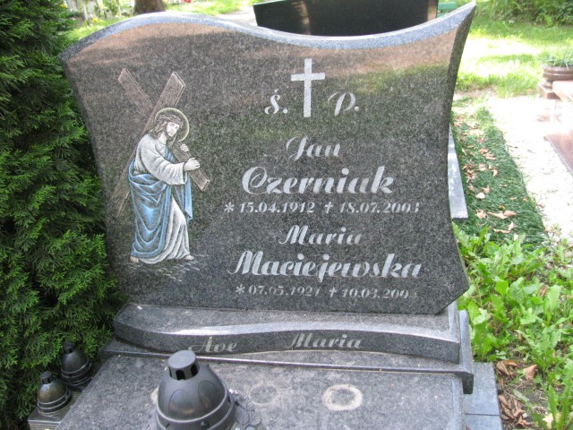 Jan Czerniak 1912 Legnica - Grobonet - Wyszukiwarka osób pochowanych